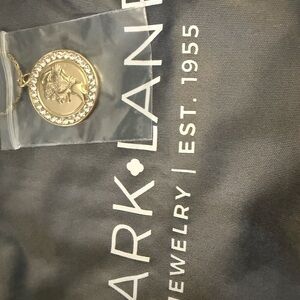 Park Lane Silver Pendant with Crystals